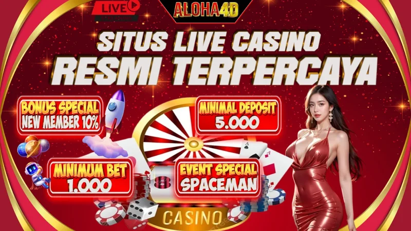 Live Casino ALOHA4D Baccarat & Rolet Terbaik